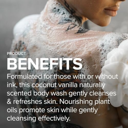 Mad Rabbit Refresh Tattoo Body Wash, Hydrating Cleanser - 16 oz