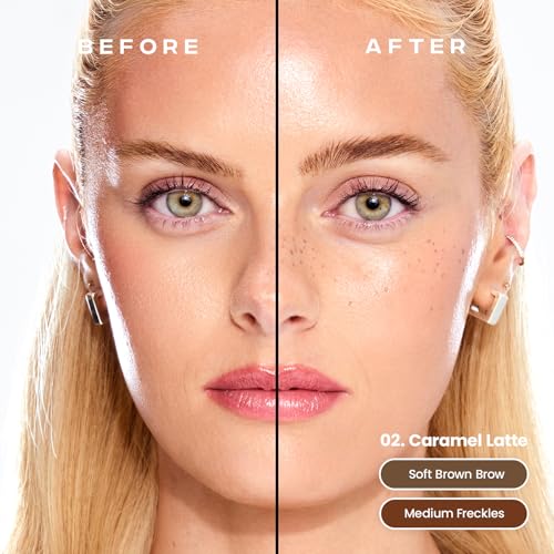 Sacheu 2-in-1 Brow Gel & Freckle Pen - Caramel Latte