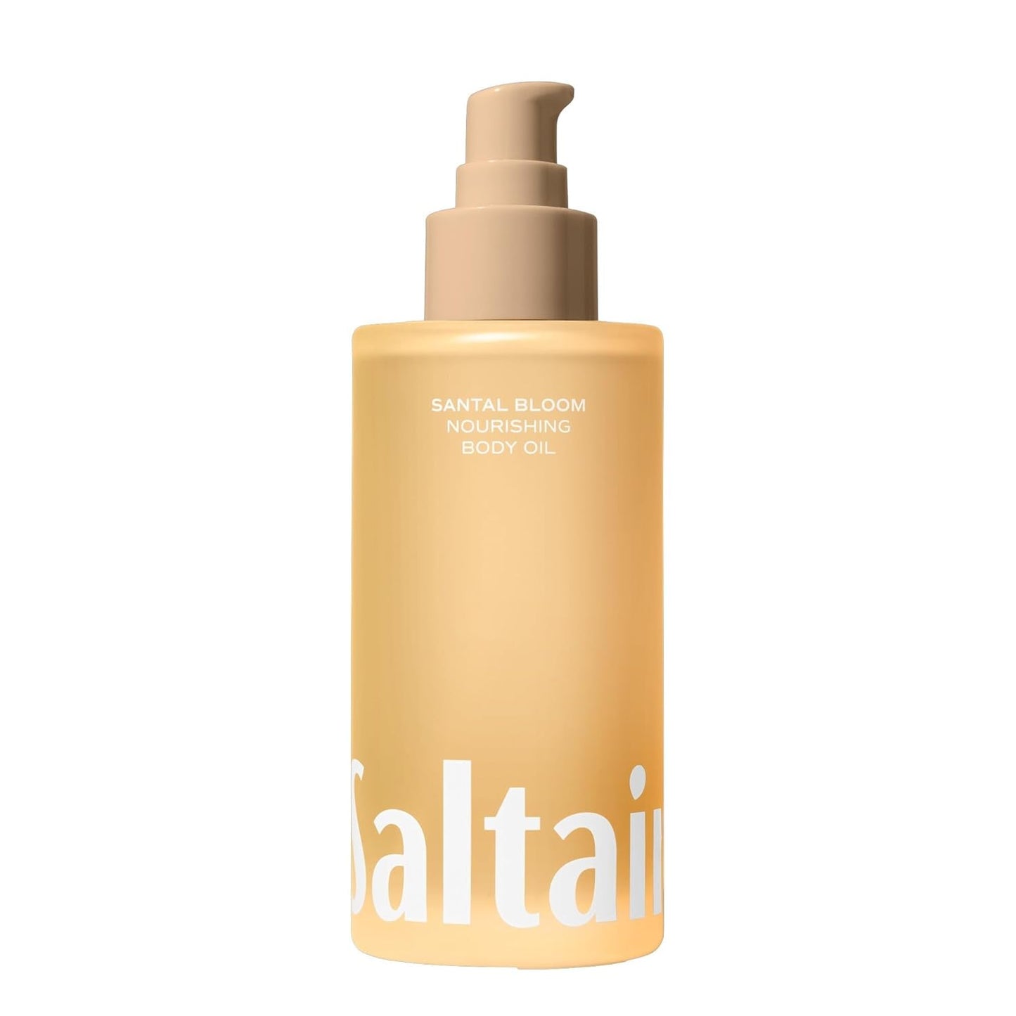Santal Bloom Body Oil - Luxurious Botanical Moisturizer for Hydrating Dry Skin | Non-Greasy, 4oz Pump Bottle