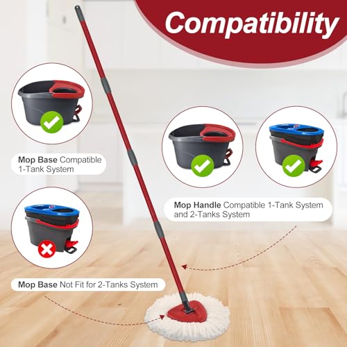 Replacement Mop Handle for Ocedar Spin Mop | Adjustable & Durable