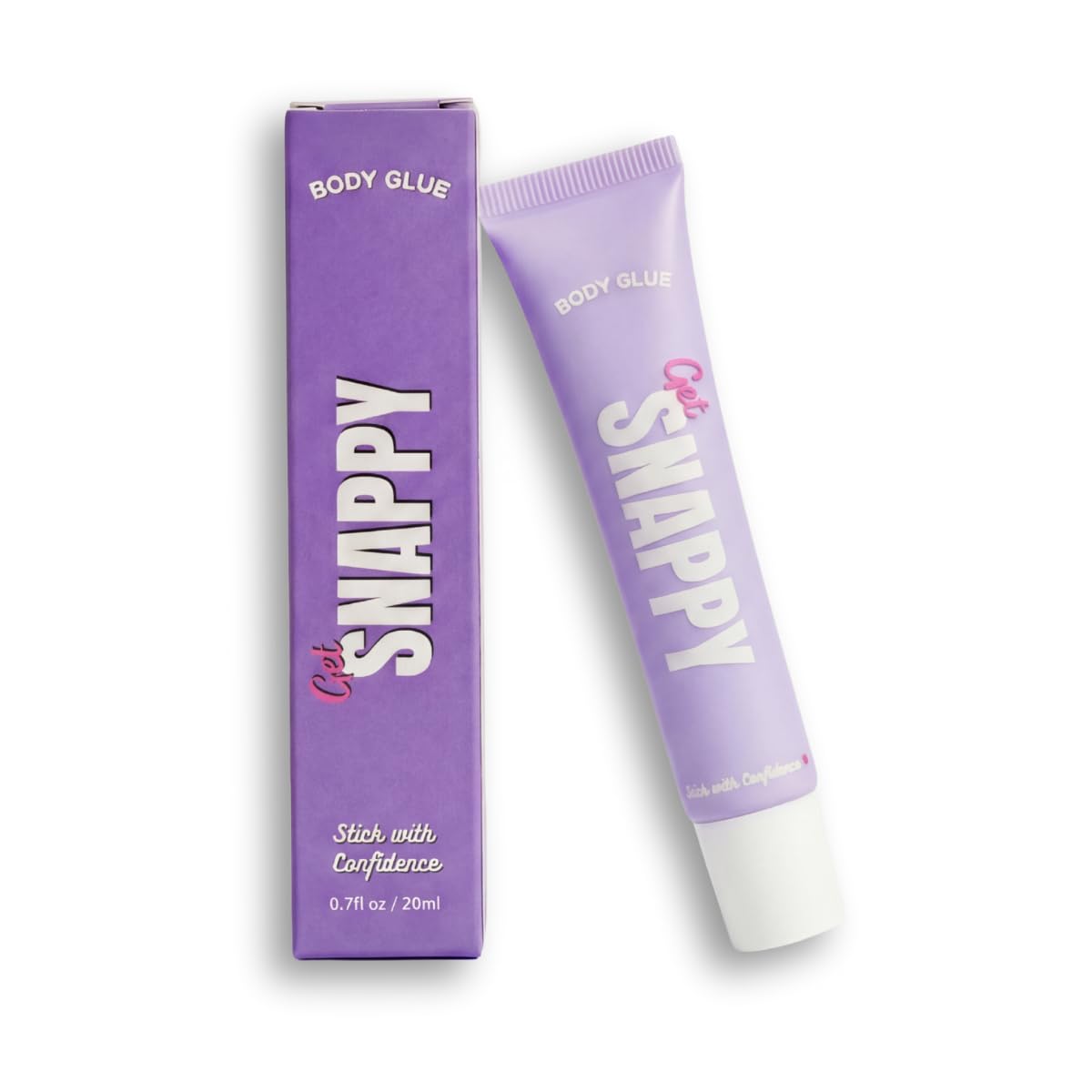 Body Glue - Strong Sweat-Proof Fashion Adhesive | Skin-Safe, Residue-Free, Transparent Hold