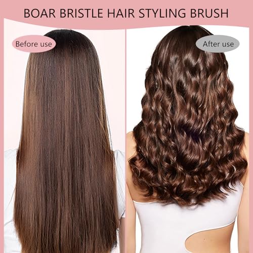 Curl Defining Brush for All Hair Types - Ergonomic Styling Tool