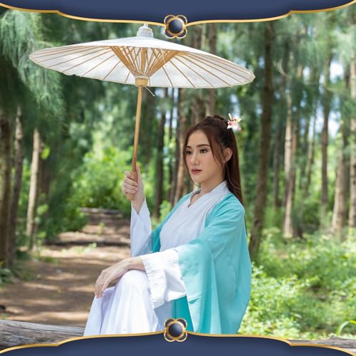 Willbond Delicate Style 2 Pcs Chinese Japanese Wooden Hair Sticks with Beads
