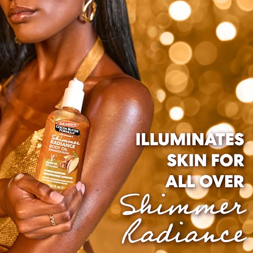 Palmer's Shimmer Radiance Body Oil with Cocoa Butter & Vitamin E - 5.1 Fl Oz