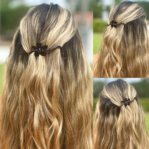 Camila Paris Tortoise Shell French Hair Barrette Clip for Women & Girls