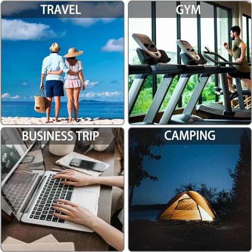 DNSEN 5 Pack TSA Approved 3.4 oz Leak-Proof Travel Bottles