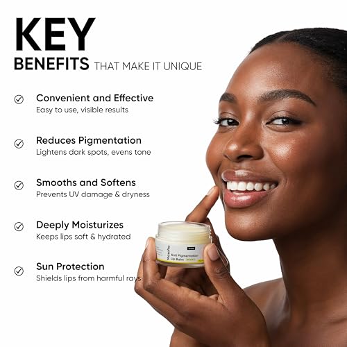Masofta Kojic Acid & Shea Butter Lip Balm with SPF 30 - 15g