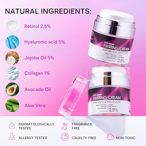 Remedial Paxwell Neck Firming Cream with Retinol, Collagen & Hyaluronic Acid