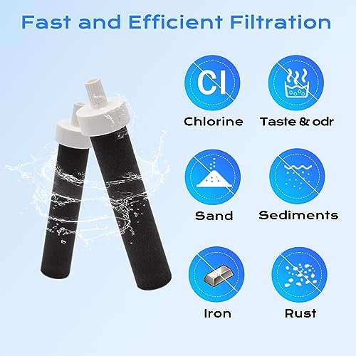 IT'S PURE EXPERT Replacement Water Bottle Filter for Brita - 4 Pack