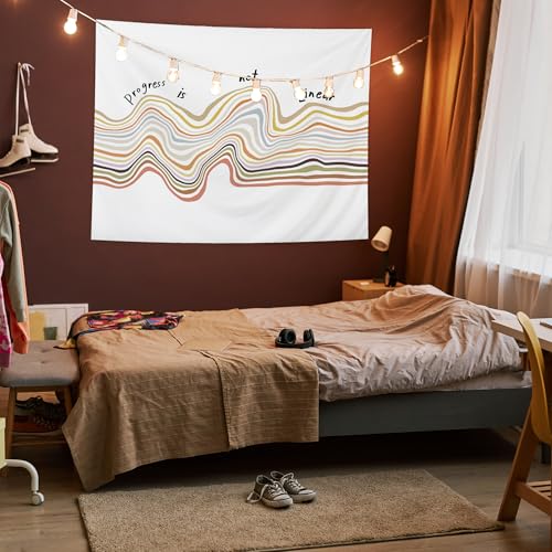 Inspirational Mental Health Tapestry - 50x60 Inch Abstract Wall Decor