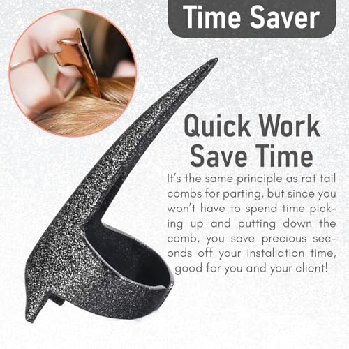 Stainless Steel Hair Parting Tool Set - CEPR/08-07 for Efficient Styling