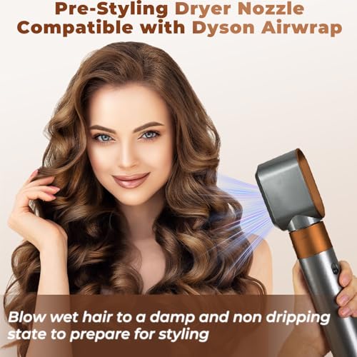 Dyson Airwrap Pre-Styling Dryer Attachment - Nickel/Copper