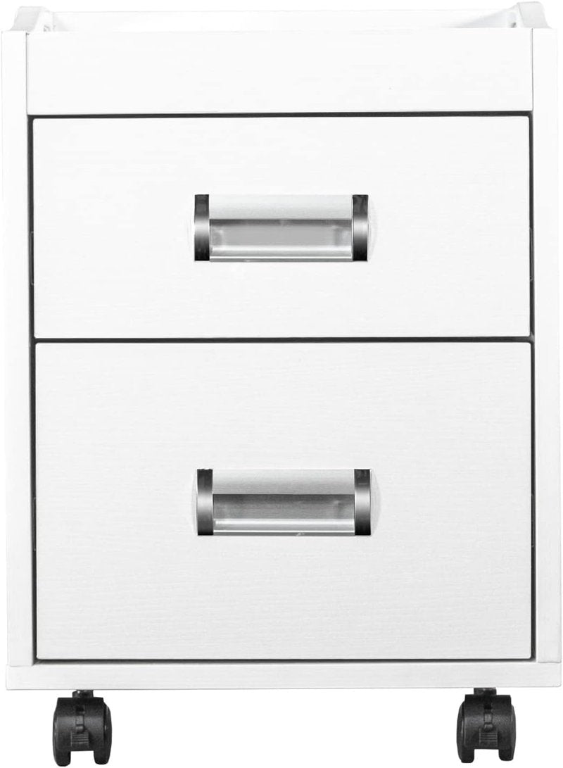 Pedicure Trolley Cart - Alera II in Elegant White | Mobile Salon Equipment