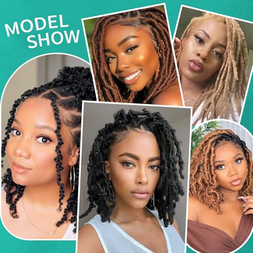 Humistwbiu Afro Kinky Curly Human Hair for Dreadlocks & Braids 12-18 Inch 50g Pack