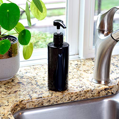 Youngever 16 oz Pump Bottles - 5 Pack Empty Refillable Shampoo Dispensers