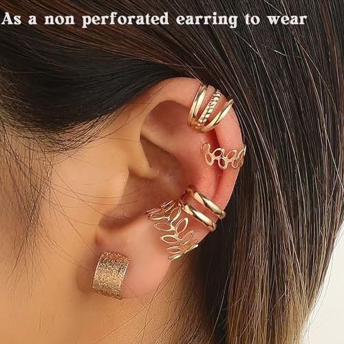 20 Pcs Gold Hair Braid Clips - Metal Alloy Jewelry for Braids & Dreadlocks