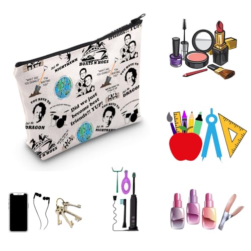 Stepbro Movie Inspired Makeup Bag - Unique Cosmetic Organizer