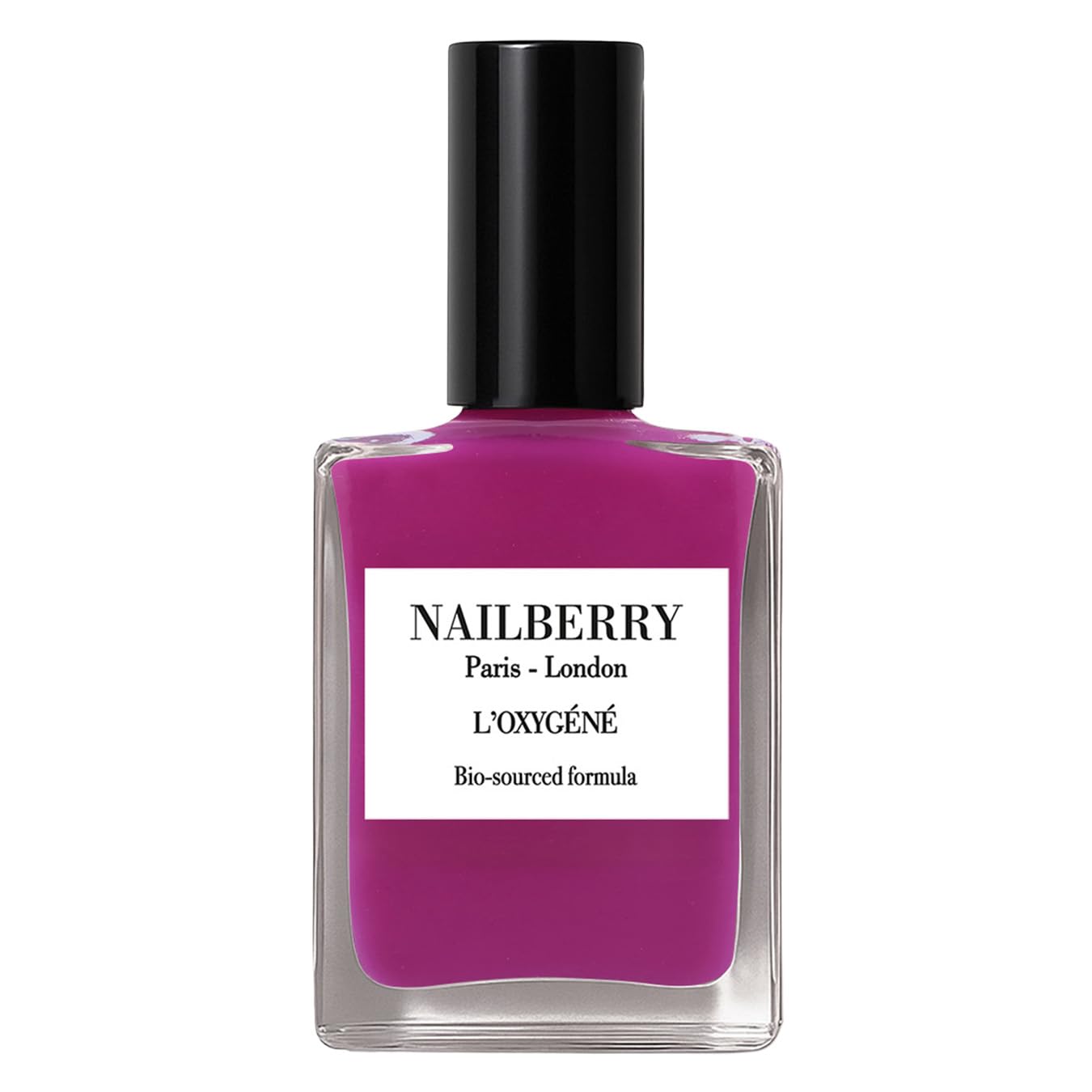 Oxygenated Nail Lacquer - Rose Blossom Pastel Pink | 12-Free Vegan Nail Polish | UV Protected Long-Wear | 15 ml