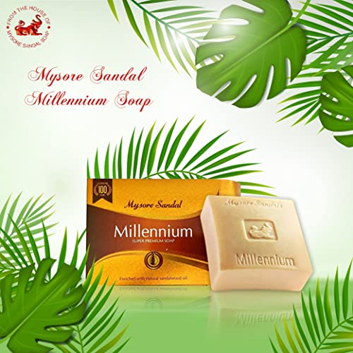 Mysore Sandal Millennium Premium Bathing Bar Soap - 150g