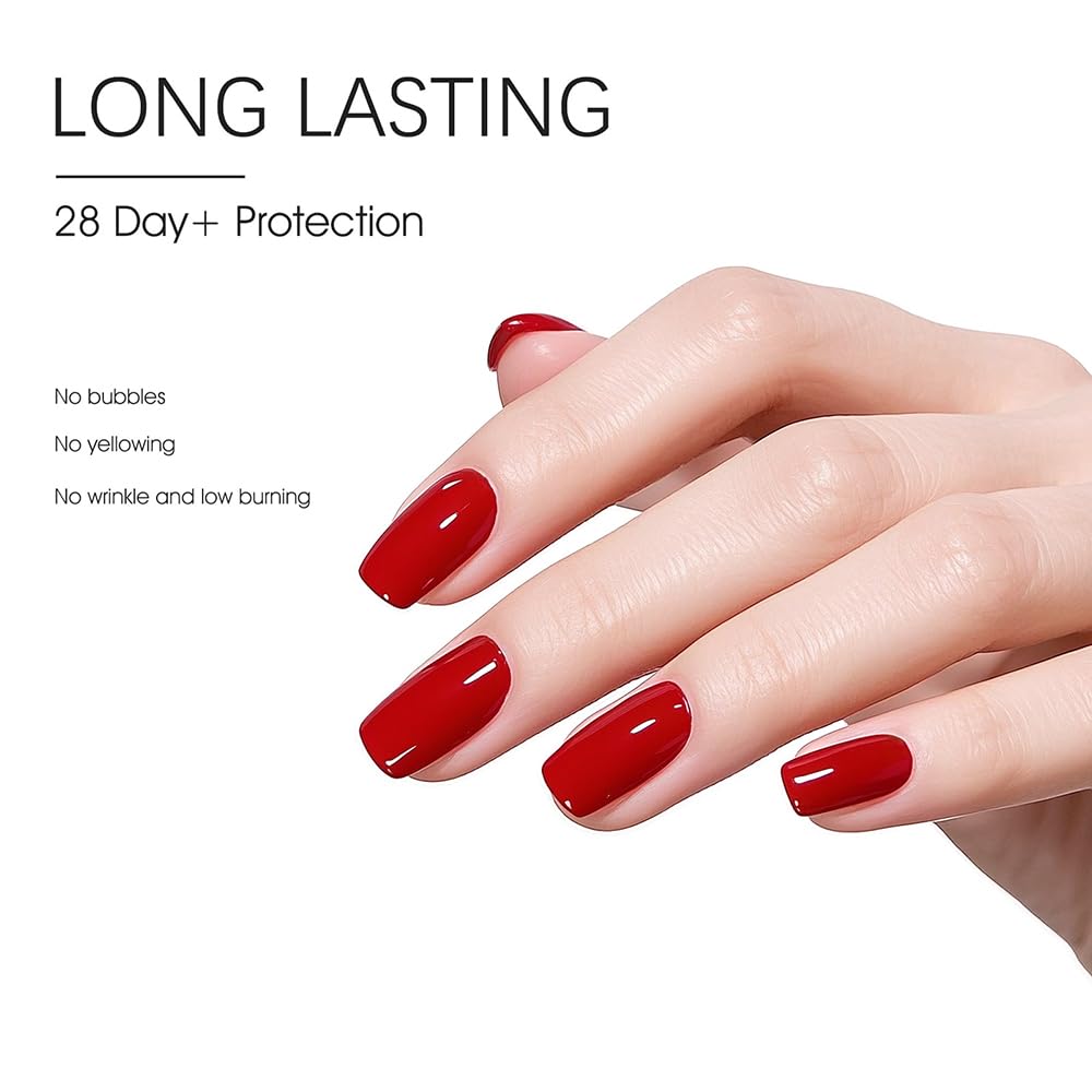 VENALISA 2 Pcs No Wipe Gel Top Coat Set- High Gloss Shiny Long Lasting Top Coat Clear Gel Nail Polish Kit, Nail Art Home and Professional Manicure