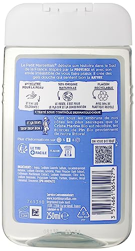 Le Petit Marseillais Shower Gel for Men - Pine & Sea Fennel, 250ml