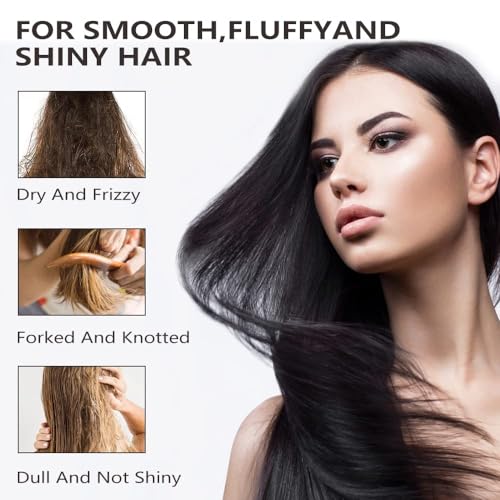 Rednow Argan Oil Hair Serum - Anti-Frizz Smoothing Treatment (2 Pack)
