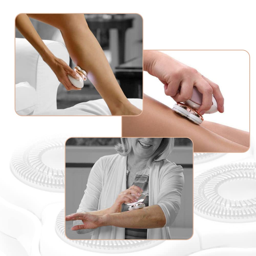 Replacement Head for Finishing Touch Flawless Legs Hair Remover for Women, Rose Gold