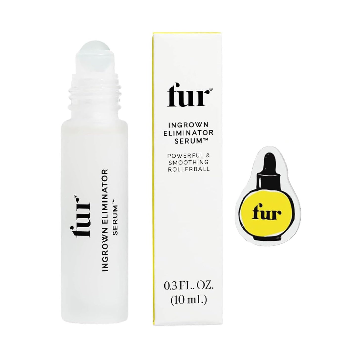 Ingrown Hair Treatment Serum - Fur Ingrown Eliminator for Post Hair Removal Care | 1.1 FL OZ