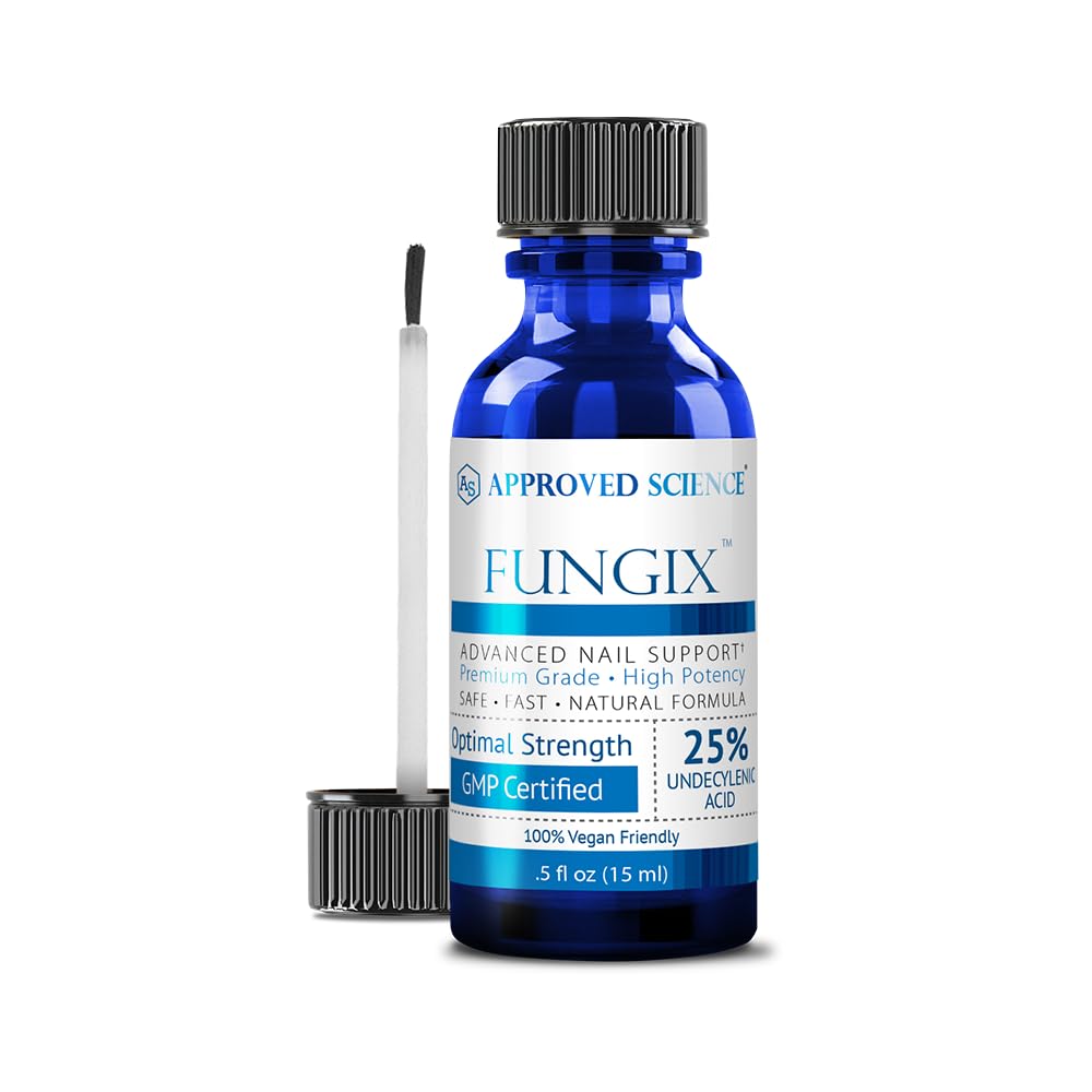 Fungix Extra Strength Serum | Undecylenic Acid & Tea Tree Oil for Healthy Nails - Easy Application - 1 Pack