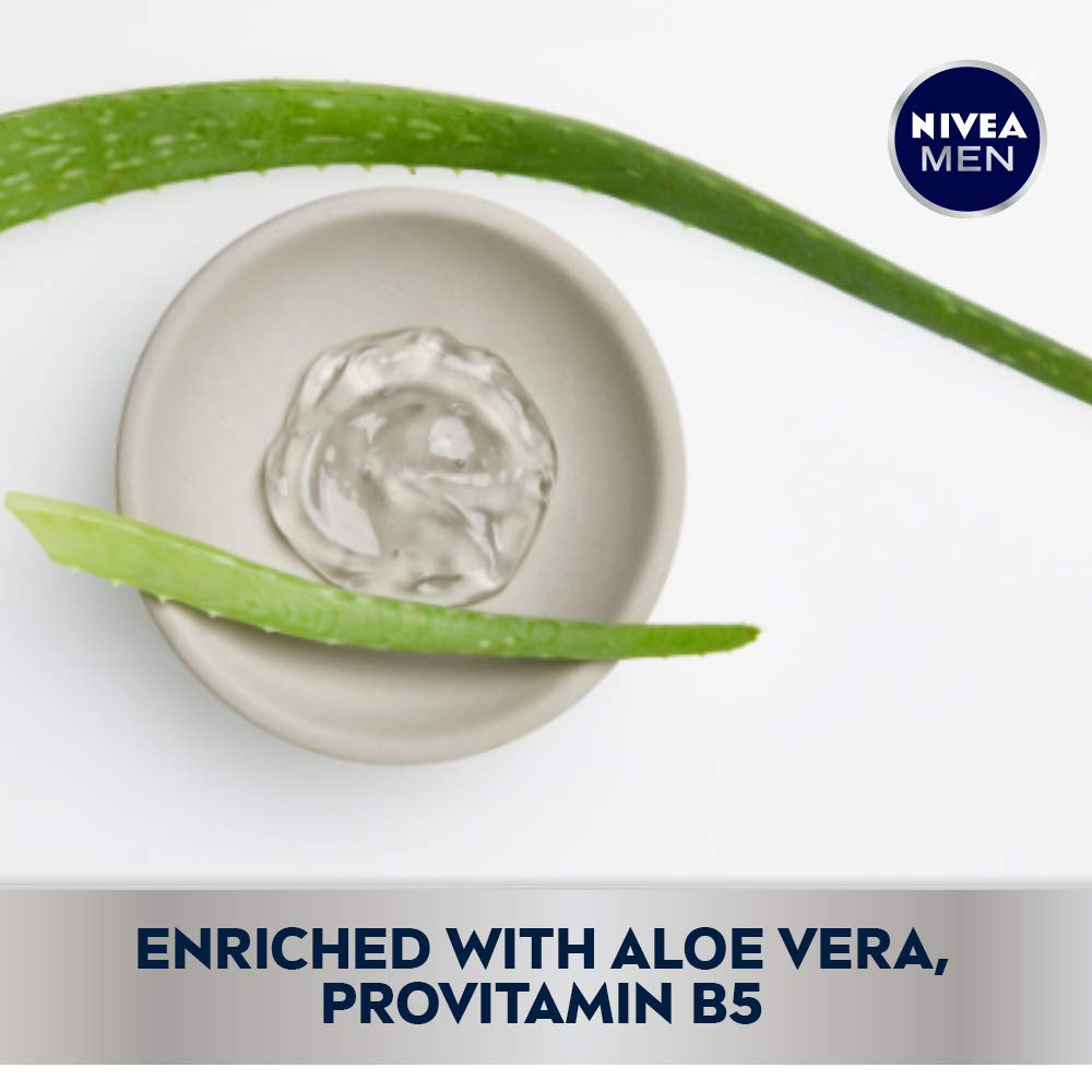 Nivea Men Maximum Hydration Moisturizing Post Shave Balm - No Greasy Feel - 3.3 fl. oz Bottle