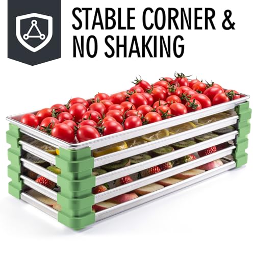 Angadona Silicone Tray Stackers for Harvest Right Freeze Dryer - 16 pcs