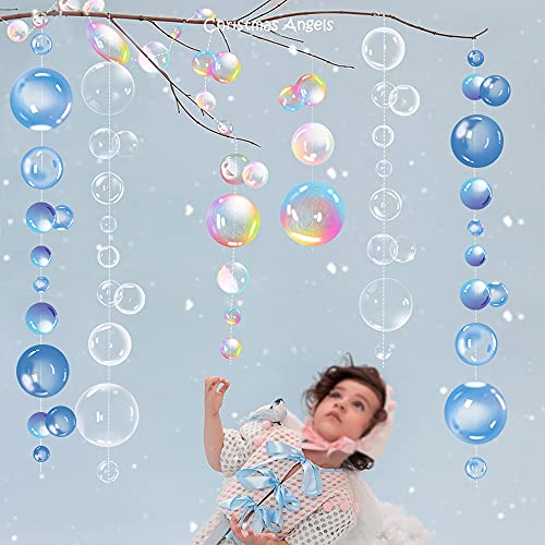 Colorful Transparent Bubble Garland - 19.8ft Party Decoration