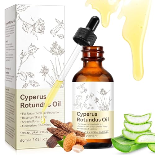 Cyperus Rotundus Oil for Natural Hair Removal - 2.02 Fl Oz