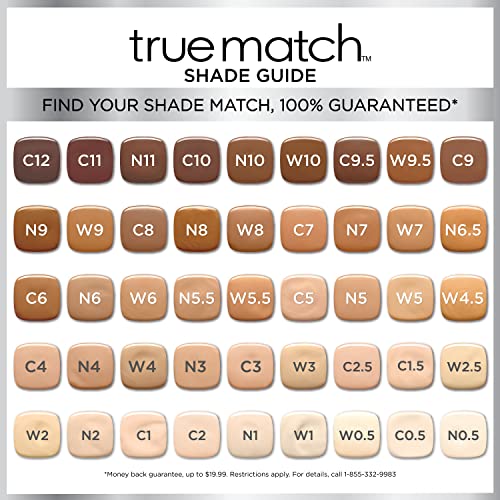L’Oréal Paris True Match Liquid Foundation, Deep Cool C9 - 1 Fl Oz