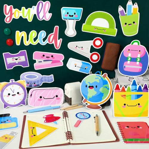40 PCS Colorful Magnets Set for Whiteboards & Fridges