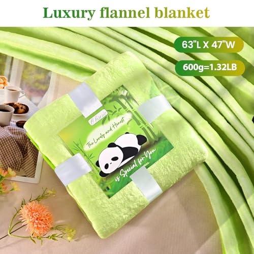9-Piece Panda Self-Care Gift Set for Women with Blanket, Mug, and Spa Items