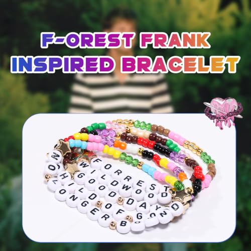 Forrest Frank Inspired Stackable Beaded Friendship Bracelets - 5 Pcs