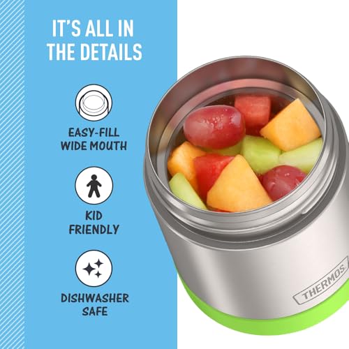 THERMOS FUNtainer 10oz Kids Food Jar - Insulated Stainless Steel Container