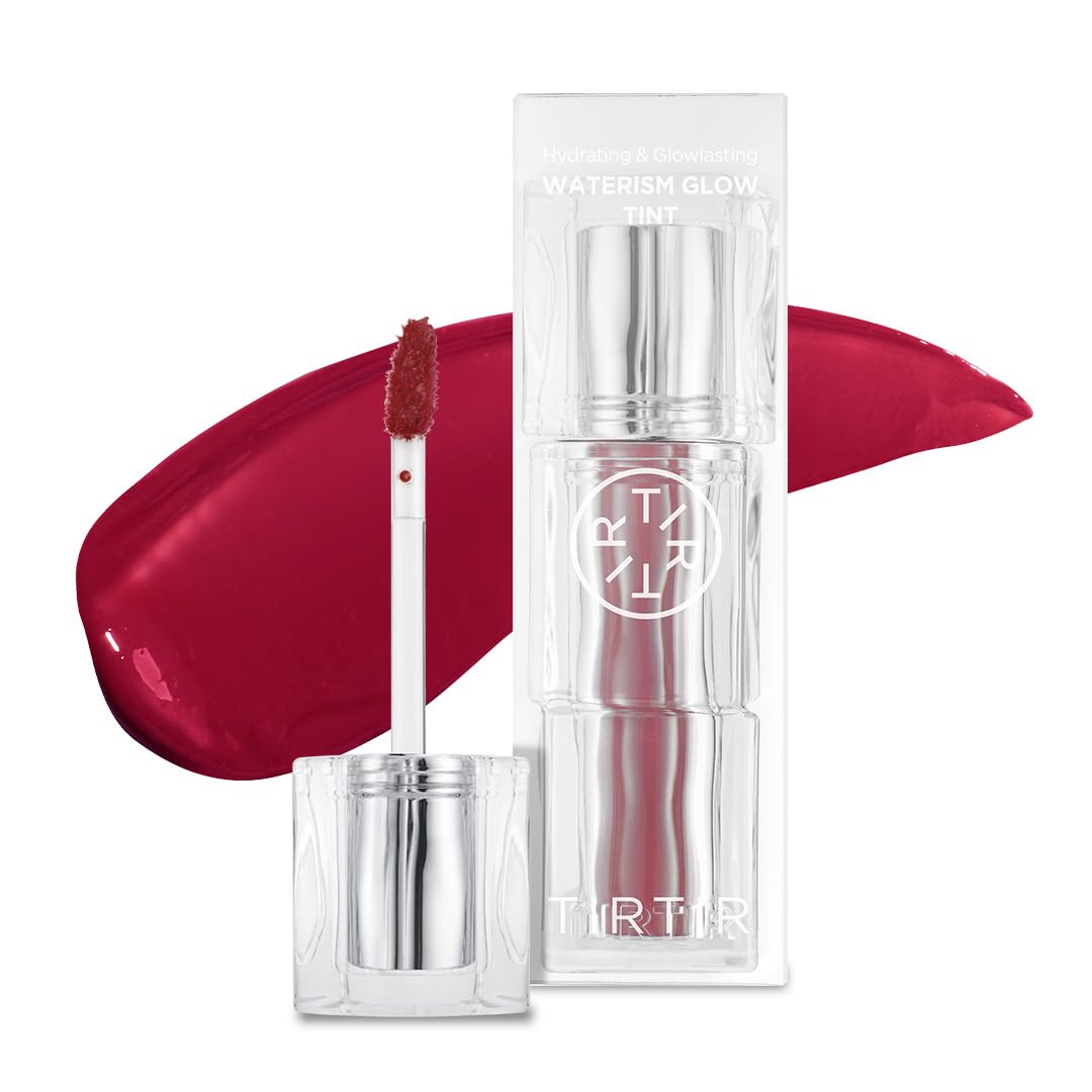 Mini Size Waterism Tinted Lip Gloss - #01 Mauve Rose | 12H Long-Lasting, Non-Sticky Korean Lip and Cheek Tint