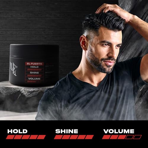 Papichulo Style Deluxe Pomade El Fuerte - Strong Hold, High Shine, 4 oz