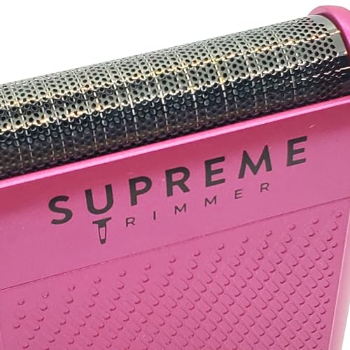 Pink Supreme Trimmer Replacement Foil & Cutter SB11 for SOLO STF101 - Hypoallergenic, Close Shave