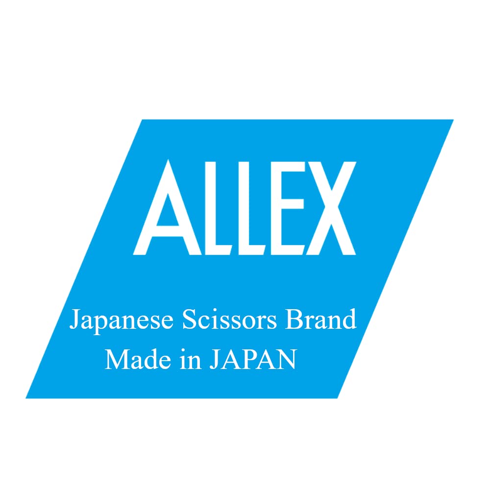 ALLEX Japanese Craft Tweezers Precision Fine Point Tips (Straight), Made in JAPAN, Pointy Tweezers for Crafting, Hobby, Jewelry Detail Work, Japanese Stainless Steel, Silver