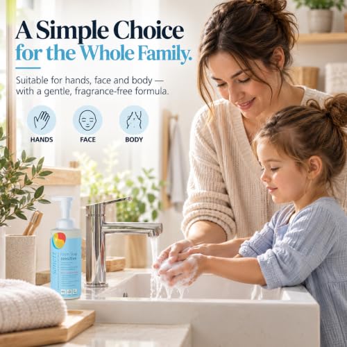 Sonett Organic Foaming Hand Soap Sensitive - 6.8 fl oz, Pack of 1, Certified Organic & Fragrance-Free