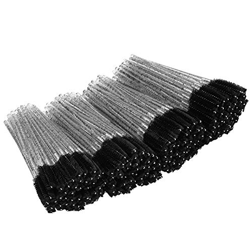 200PCS Disposable Spoolie Wands for Eyelash Extensions & Brows