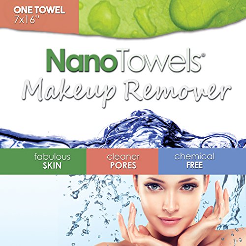 Nano Towel Makeup Remover - Grey Facial Wash Cloth for Sensitive Skin