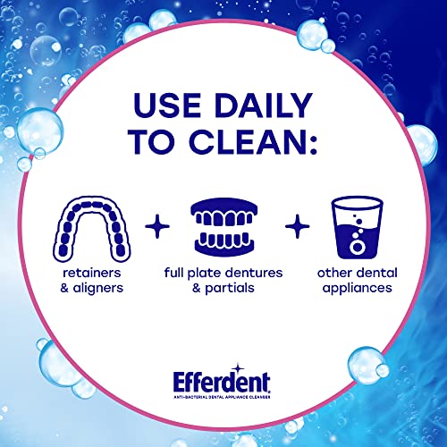 Efferdent Retainer & Denture Cleaner Tablets - 4 Count