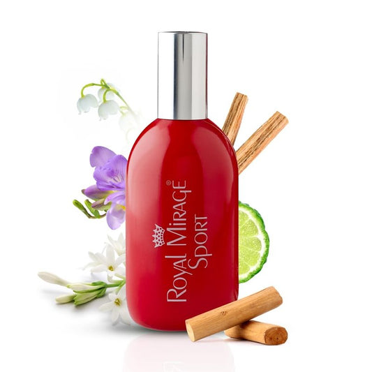 Royal Mirage Sport Eau de Cologne - Unique Fresh Green & Floral Fragrance Spray - 120ml (4 oz) Long-Lasting EDC - Authentic Heritage Scent