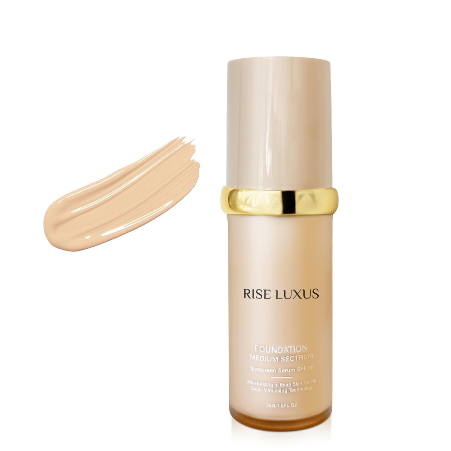 Ultrablend 4 In 1 Foundation - Skin-Matching Liquid Makeup with SPF 50 | Waterproof Formula