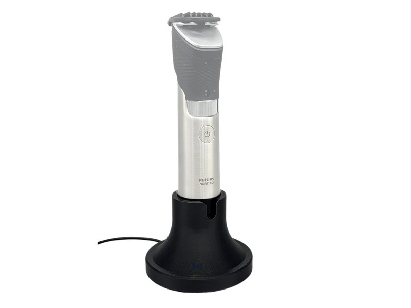 HOYT DESIGN Charger Stand, Compatible with Philips Norelco Beard Trimmer 9000 Prestige, BT9810/40, Base, Cradle, Matte Black (Shaver and Power Cord NOT Included)