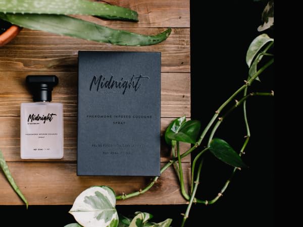 Midnight Pheromone Infused Cologne for Men - Captivating Fragrance with Pheromones | 3.4 oz